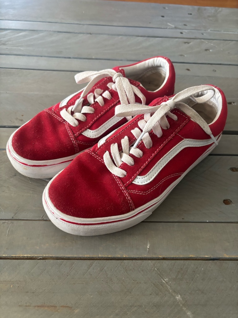 Vans Old School Racing Shoes, Size 7 Women’s in Very Good Condition